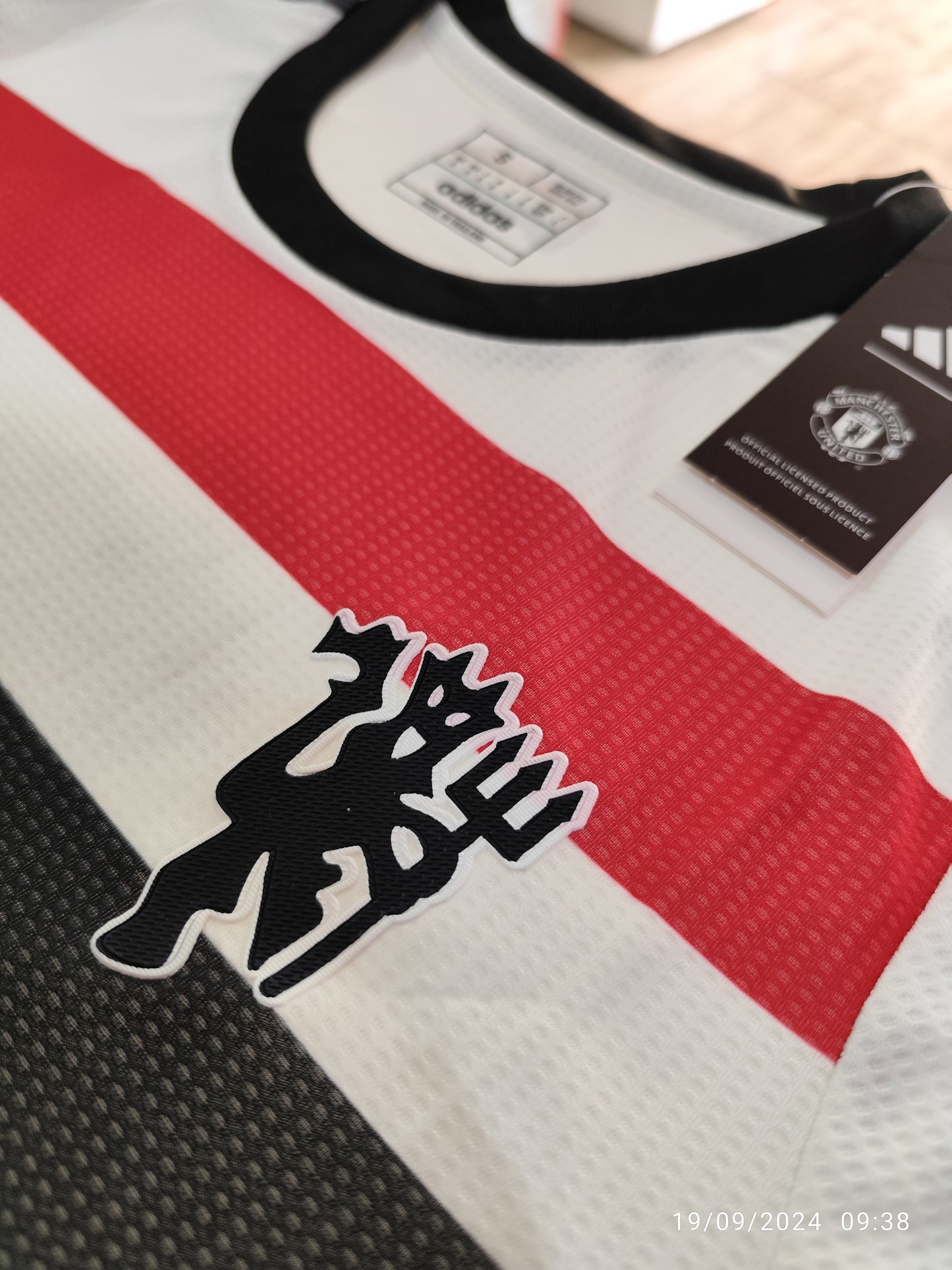 Manchester United Blanco Version Jugador Tailandesa 1.1