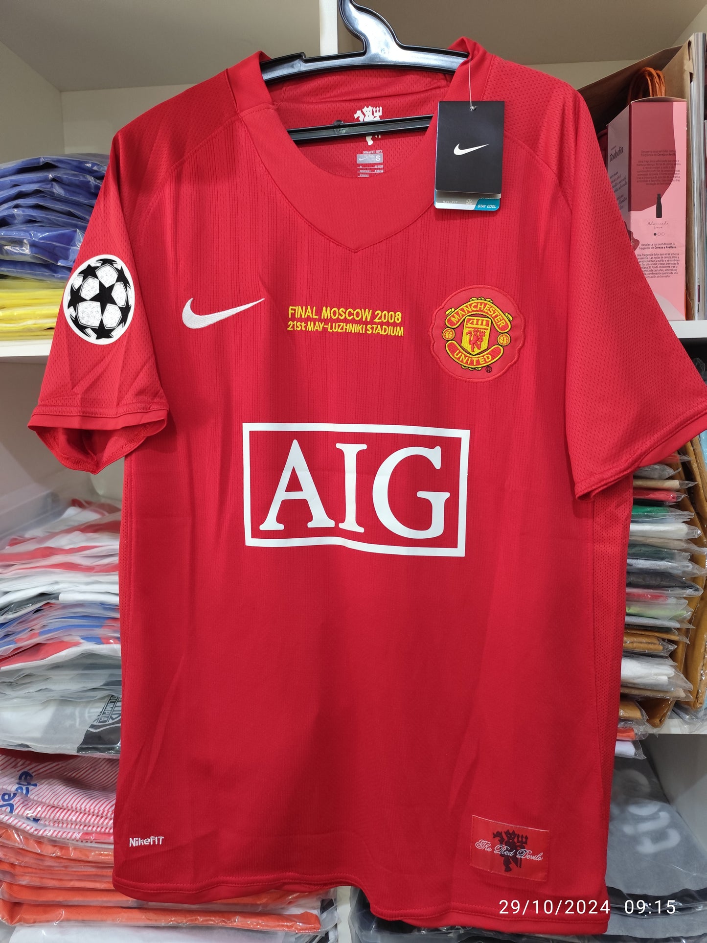 Retro Manchester United CR7 Tailandesa 1.1 +Pachs