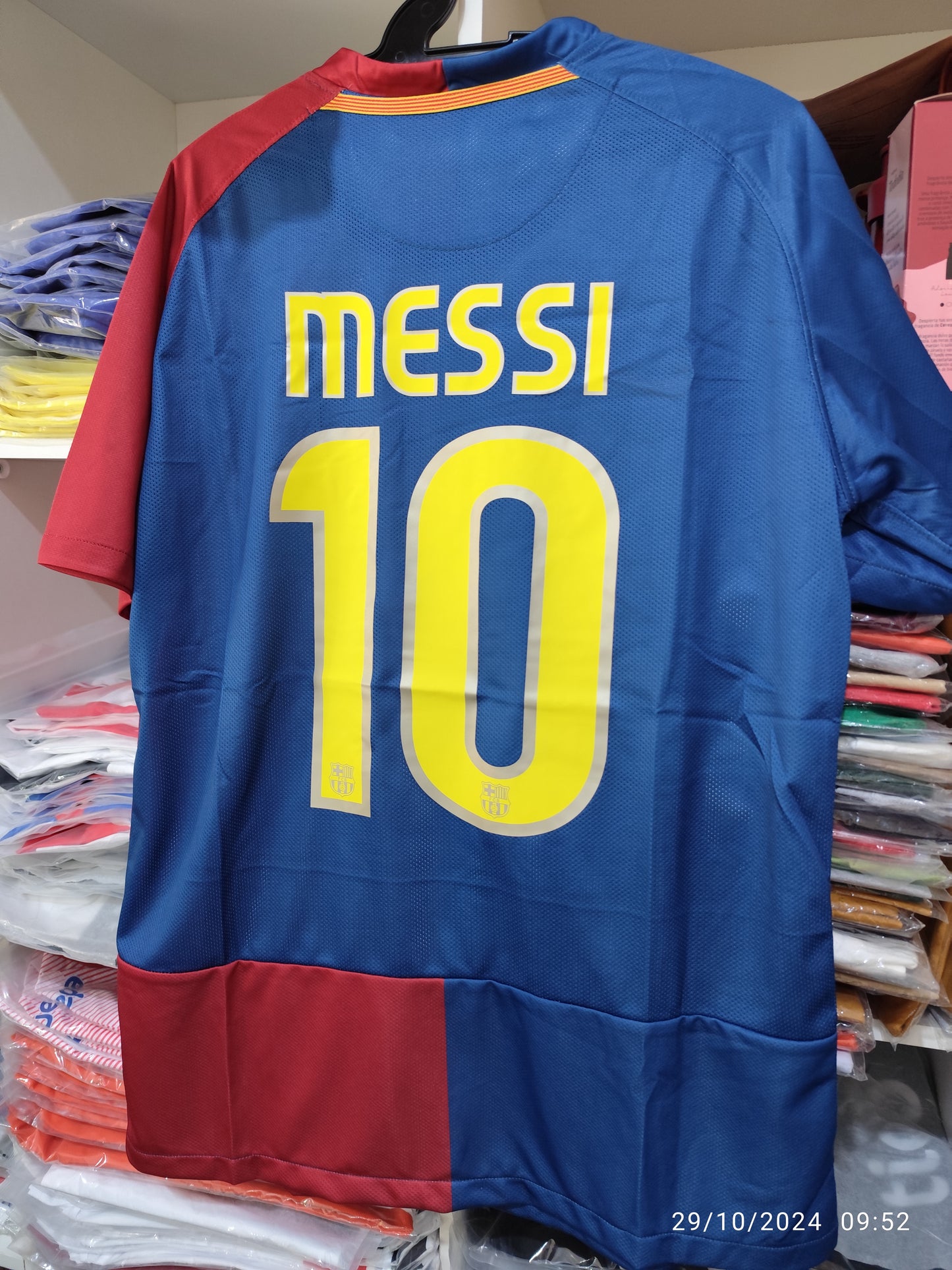 Retro Barcelona 2009 Messi Tailandesa 1.1 +Pachs