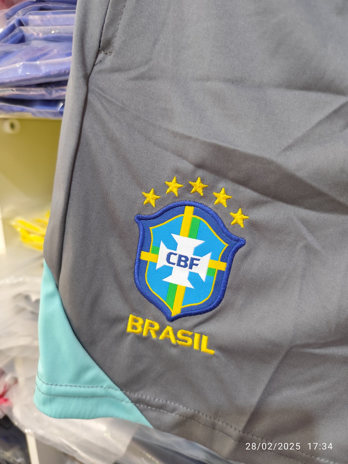 Conjunto Musculosa Brasil Dry Fit