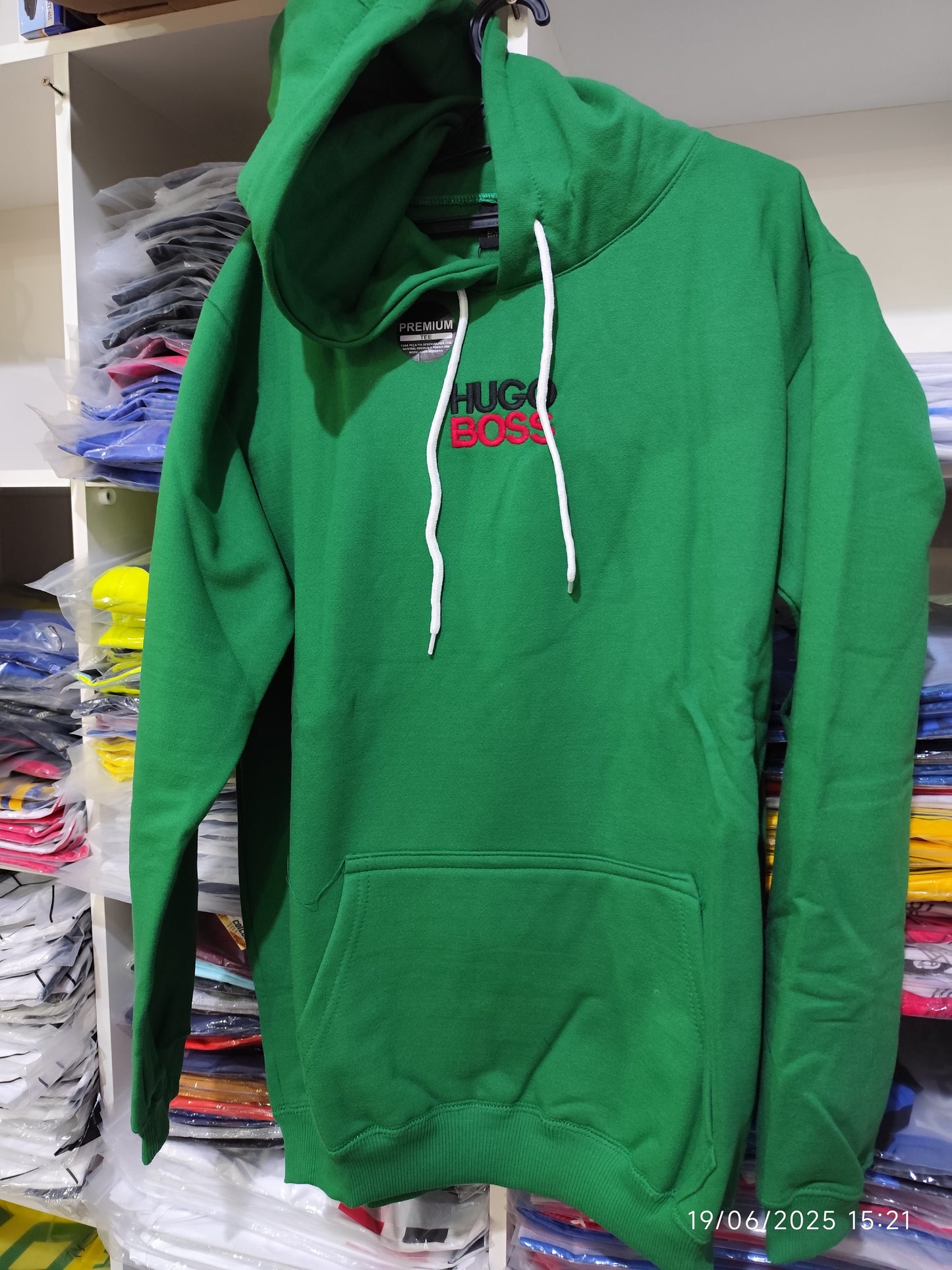 Moleton Hugo Boss 2 Cabos Con Capucha Primera Linea Brasilera