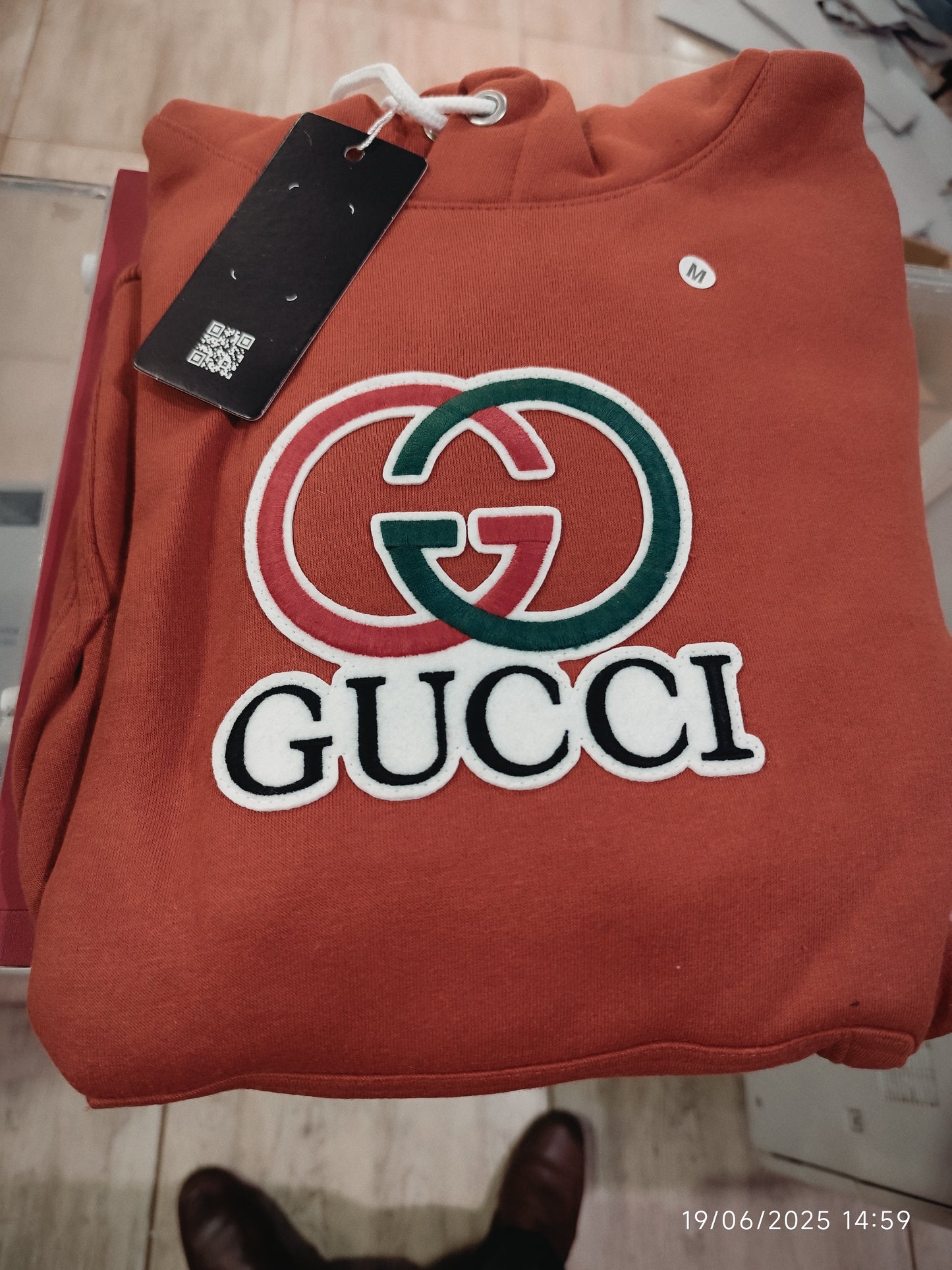 Moleton Gucci Con Capucha 3 Cabos Primera Linea Brasilera