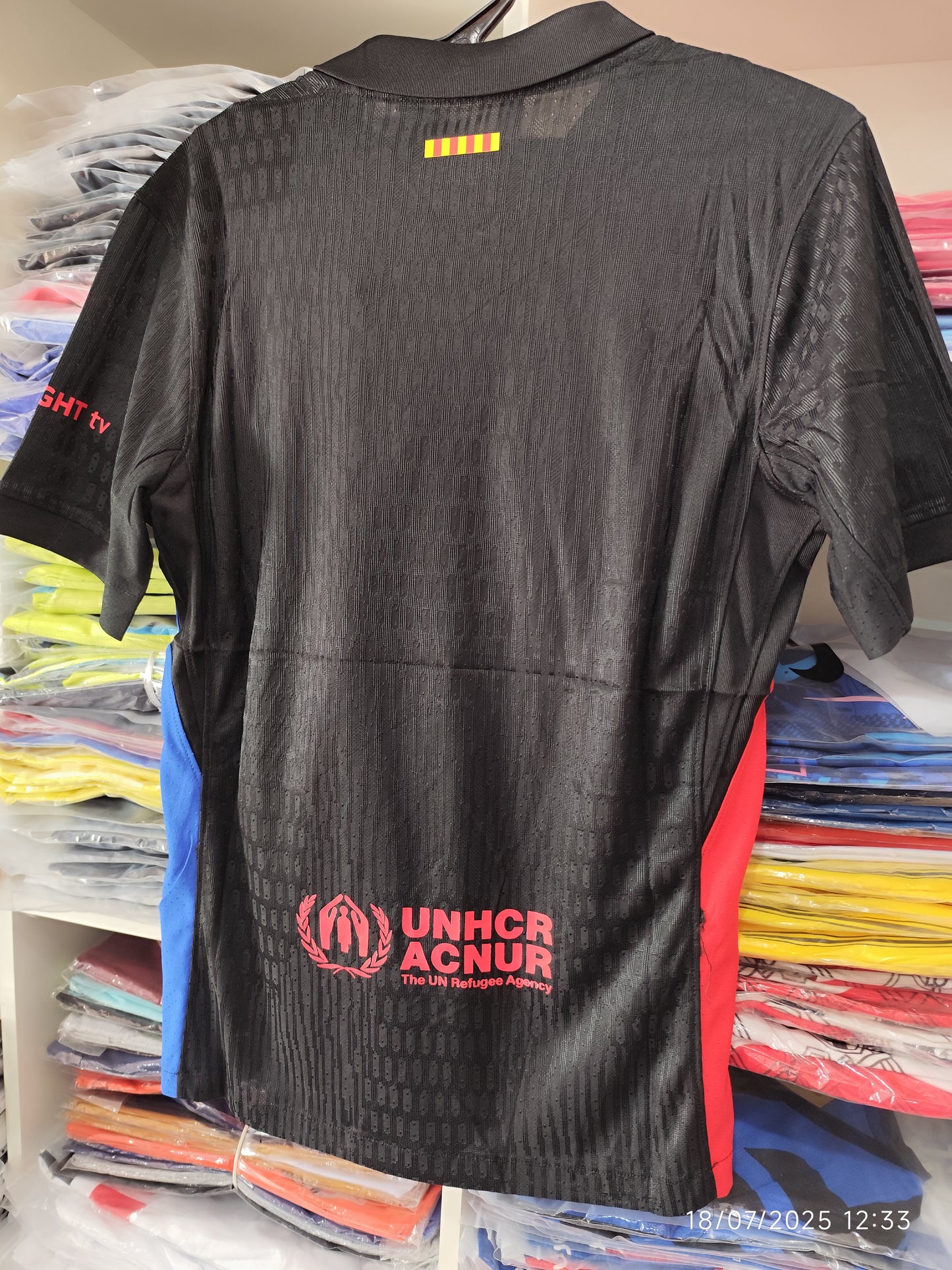 Barcelona Negro Version Jugador Mod 2025 Tailandesa 1.1