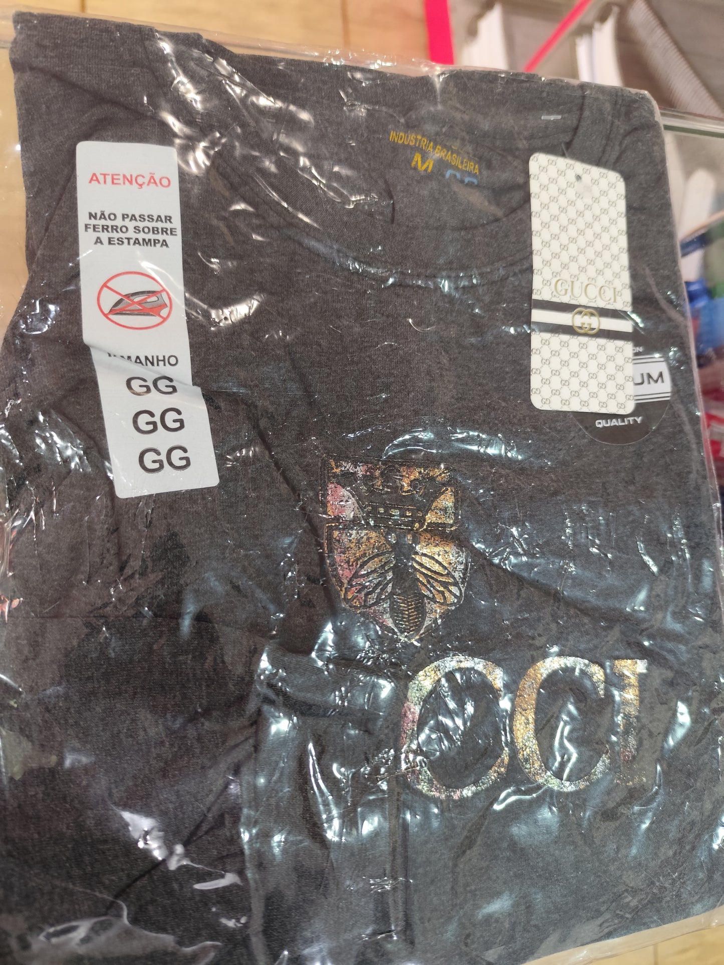Camiseta Mangas Largas Gucci