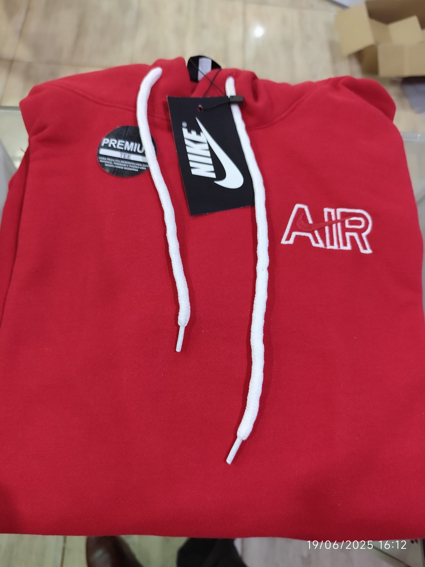 Moleton Nike Air 2 Cabos primera linea Brasilera