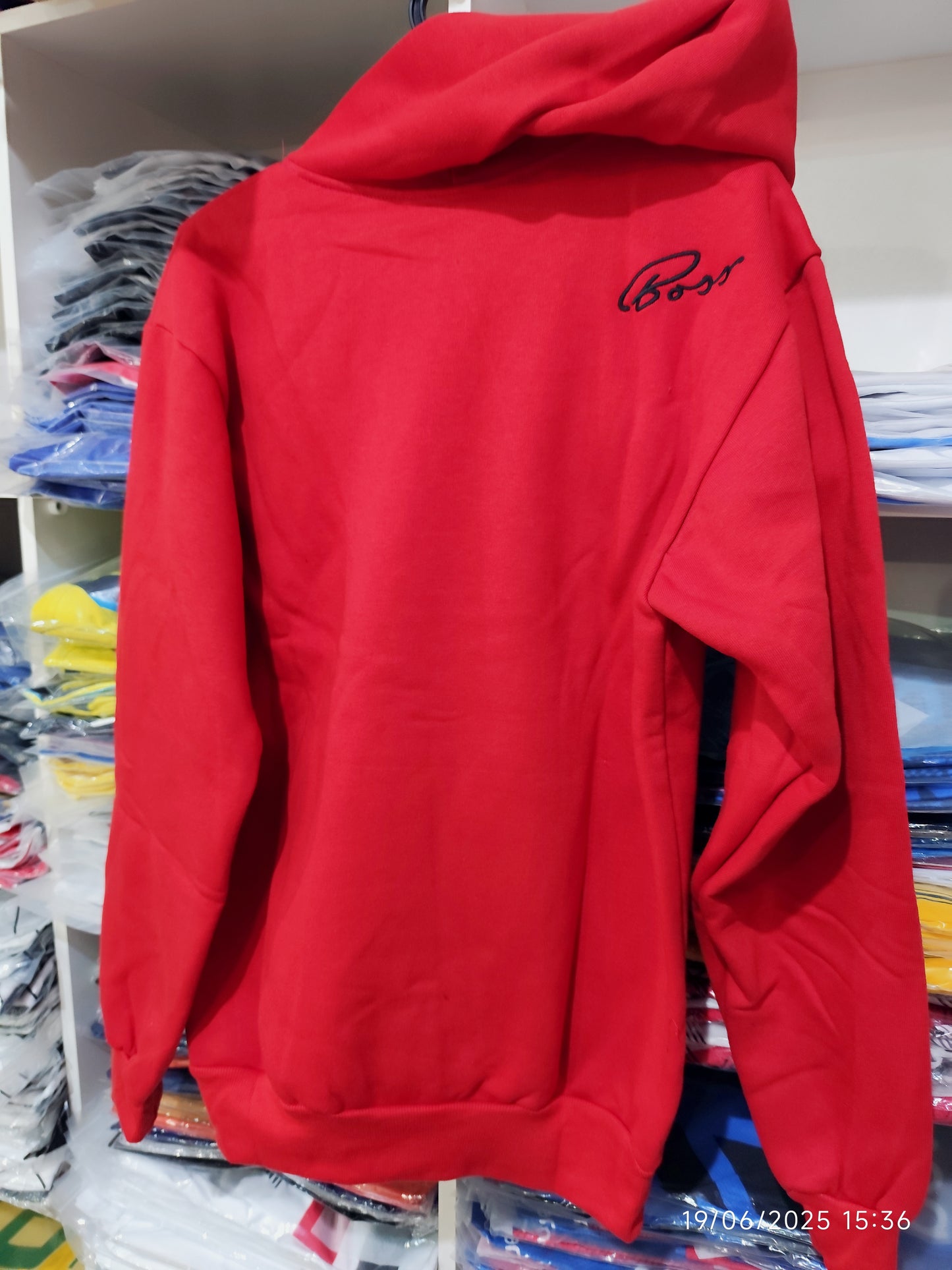 Moleton Hugo Boss 3 Cabos con Capucha primera linea brasilera
