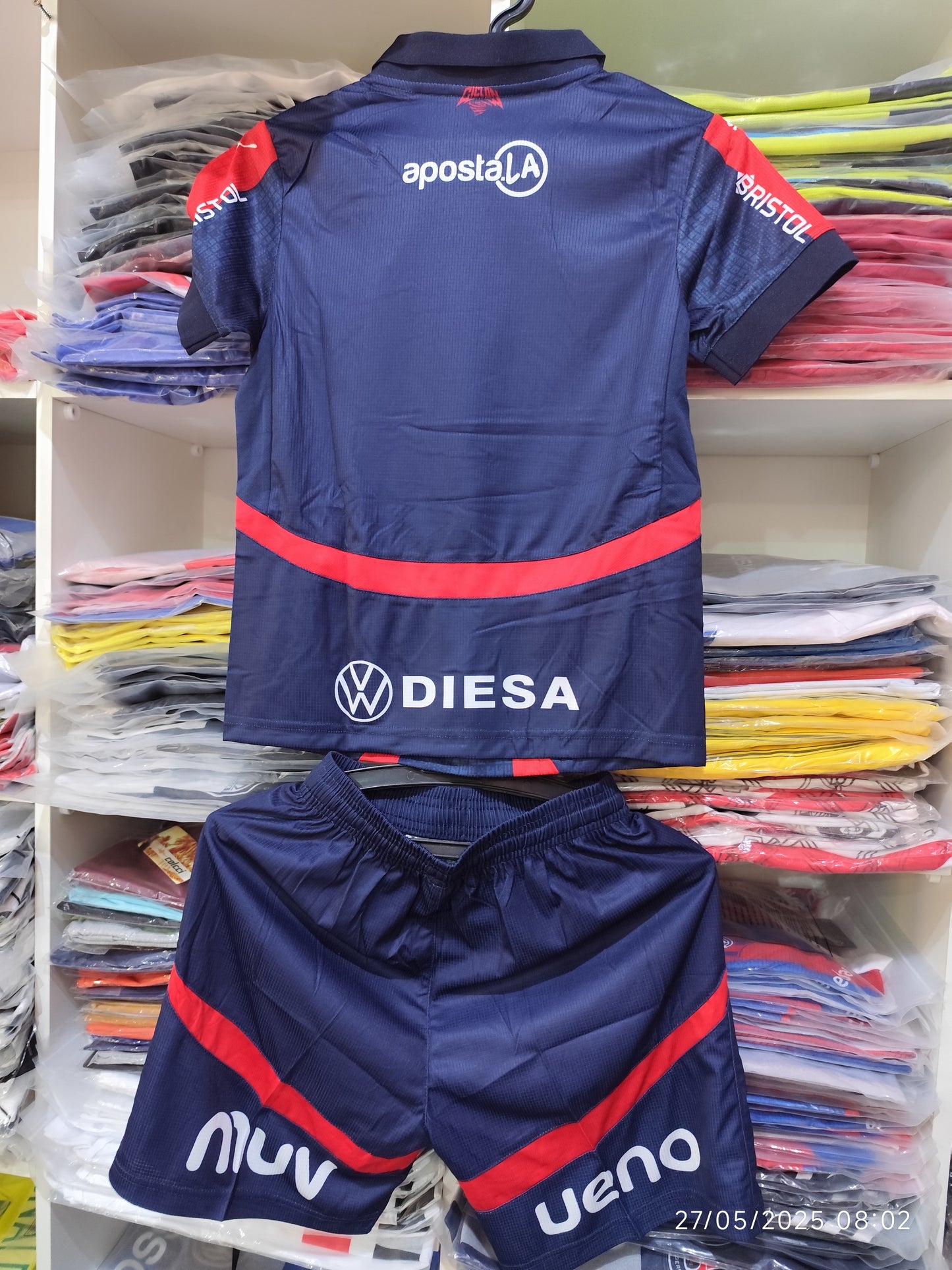 Conjunto Infantil Cerro Porteño 2025 Tailandesa 1.1