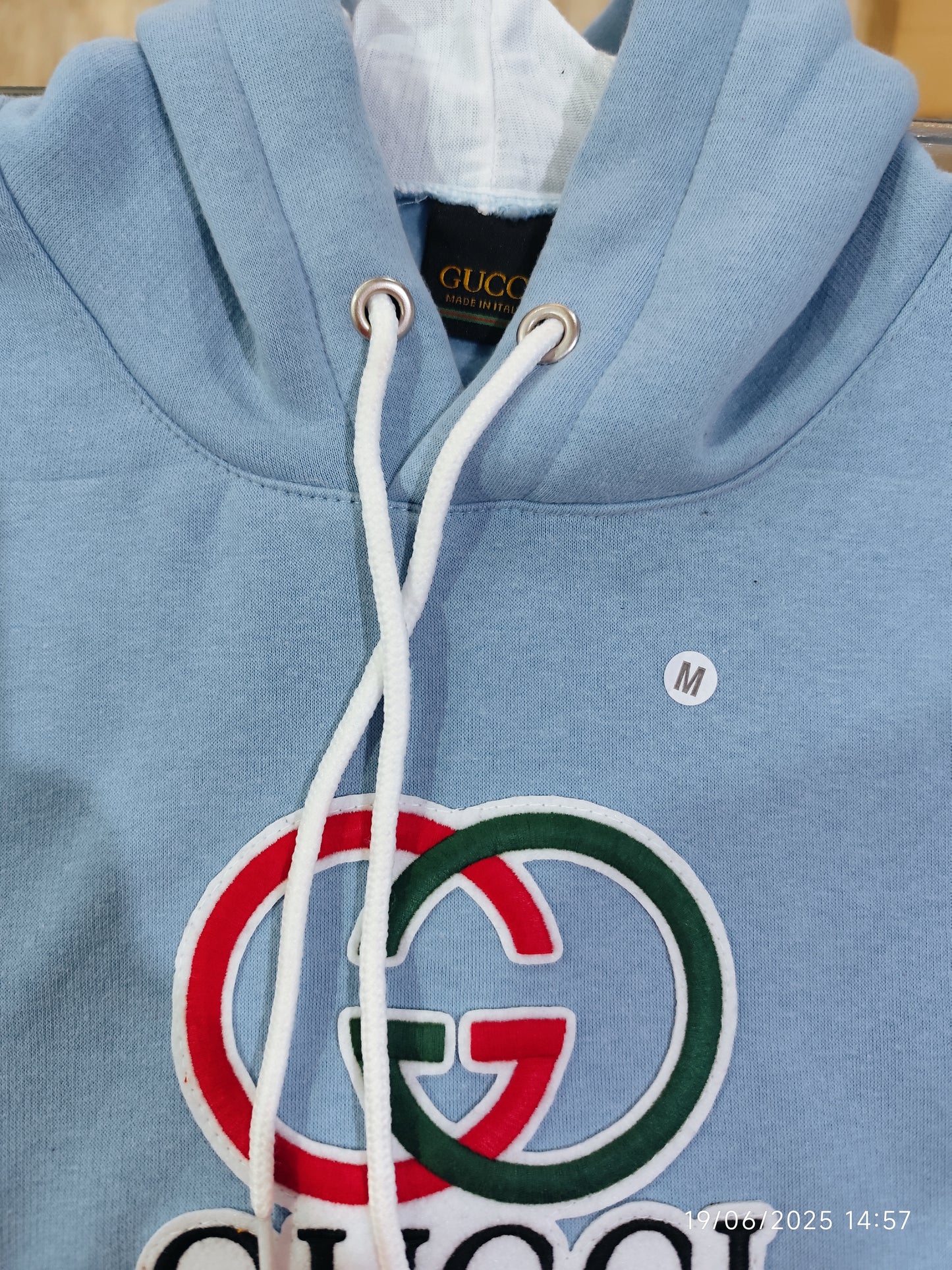 Moleton Gucci Con Capucha 3 Cabos Primera Linea Brasilera