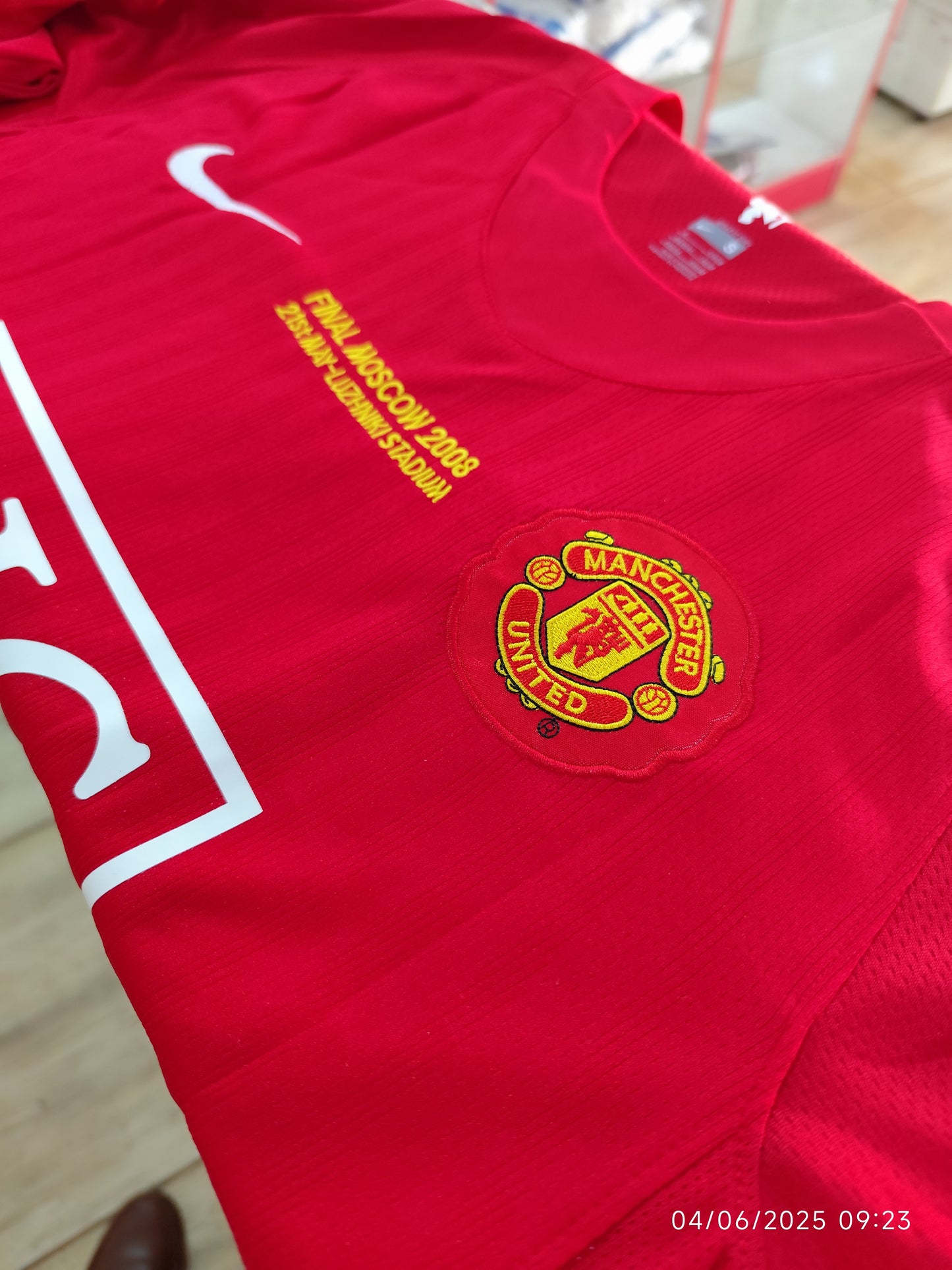 Retro M. Largas Manchester United 2008 CR7 Tailandesa 1.1