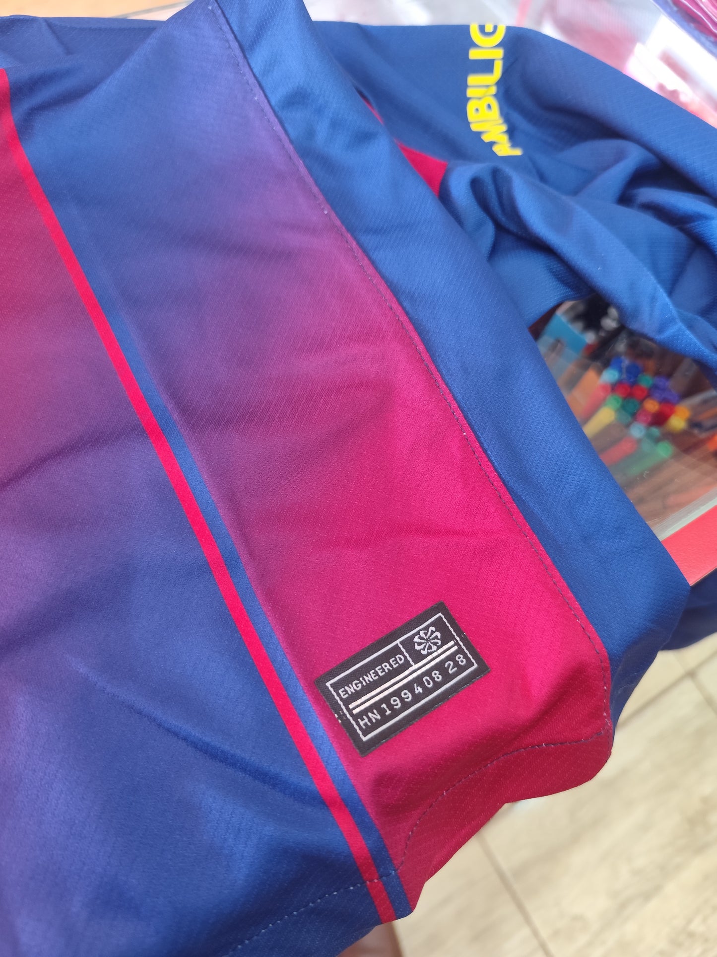 Barcelona Mod 2026 Mangas Largas Tailandesa 1.1