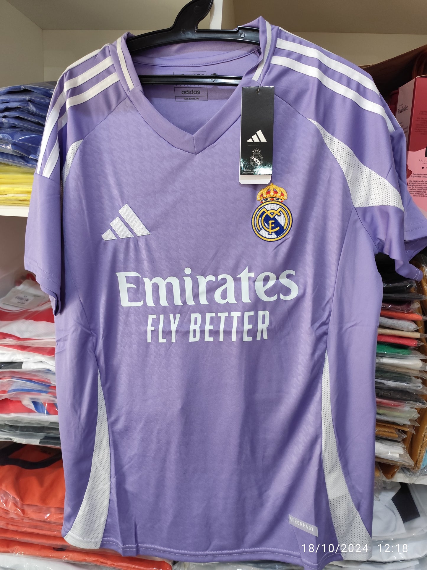 Real Madrid Purpura 24/25 Tailandesa