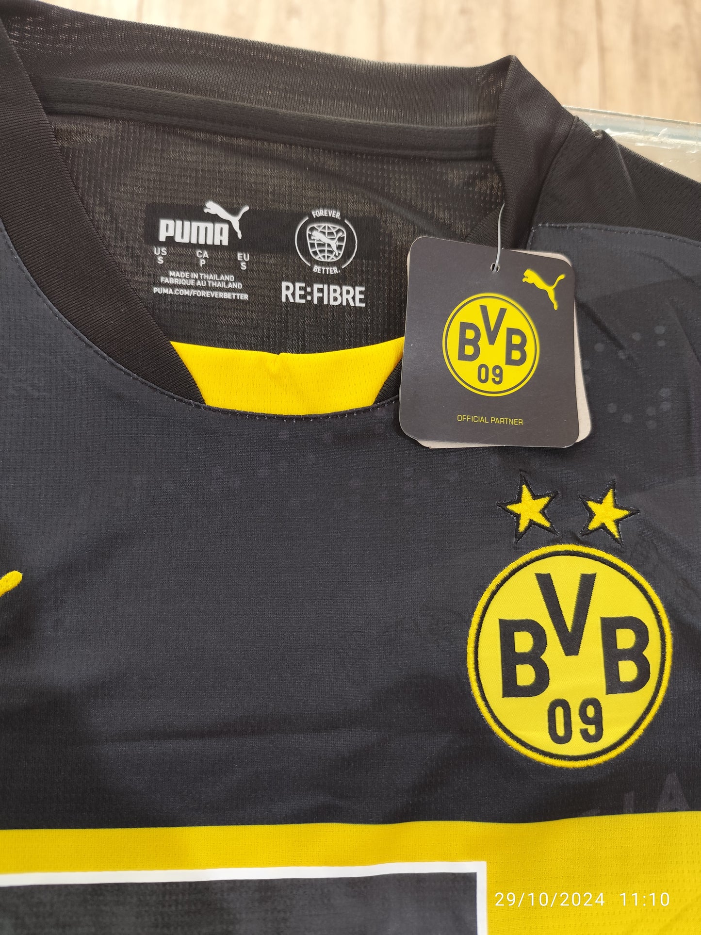 Borussia Dortmund Negro 2025 Tailandesa 1.1