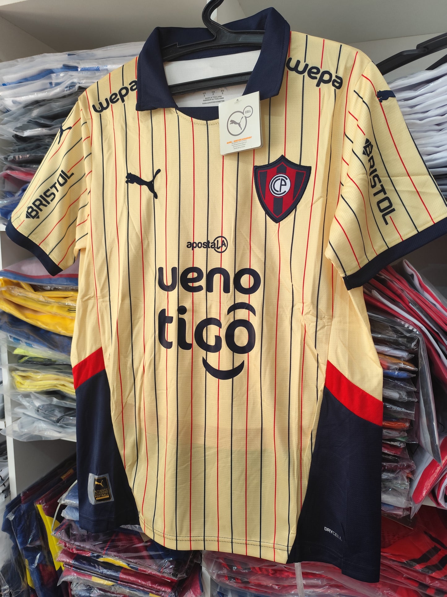 Cerro Porteño Visitante bordado Tailandesa