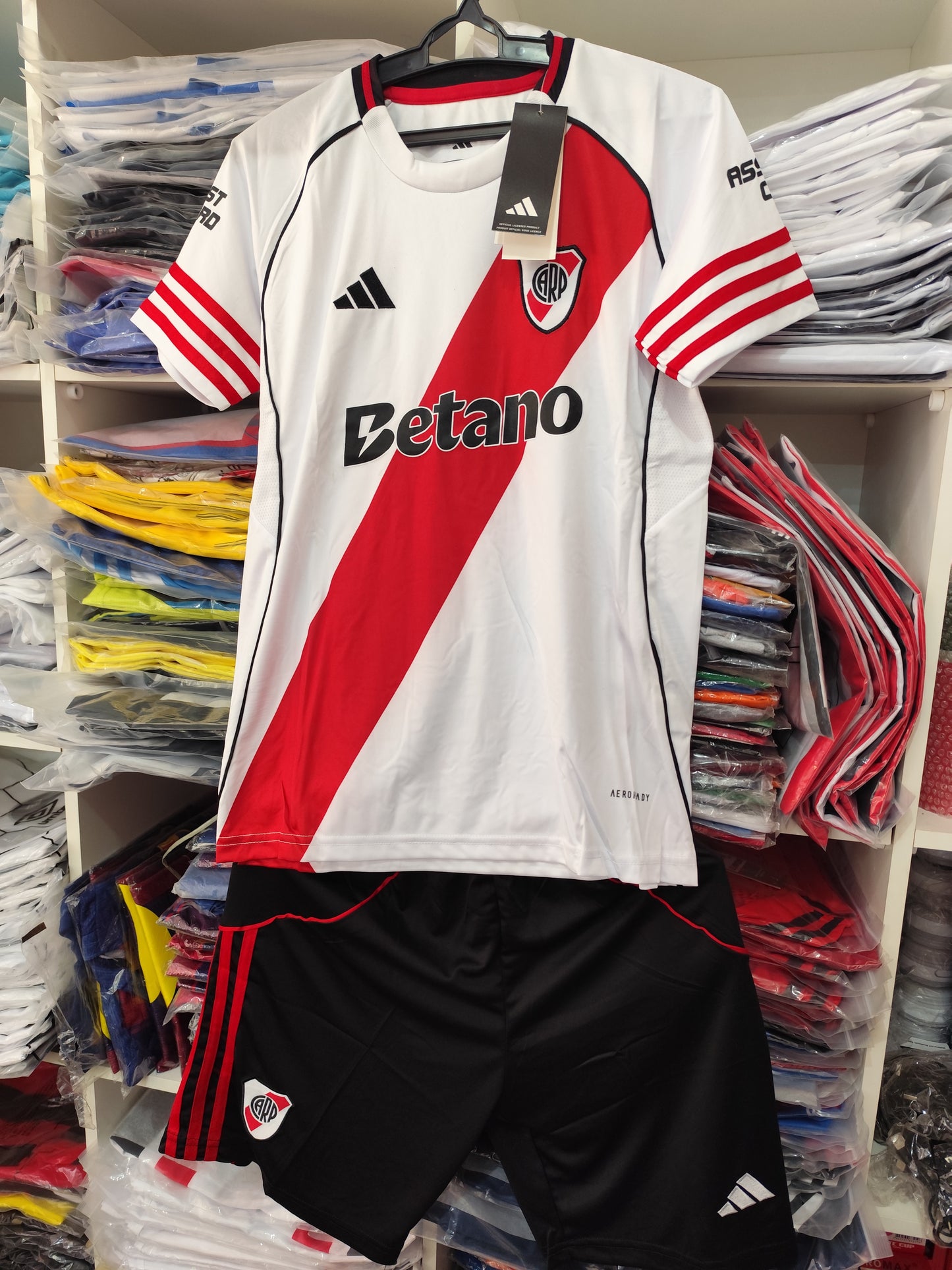 Conjunto Infantil River Plate Mod 2026 Tailandesa 1.1