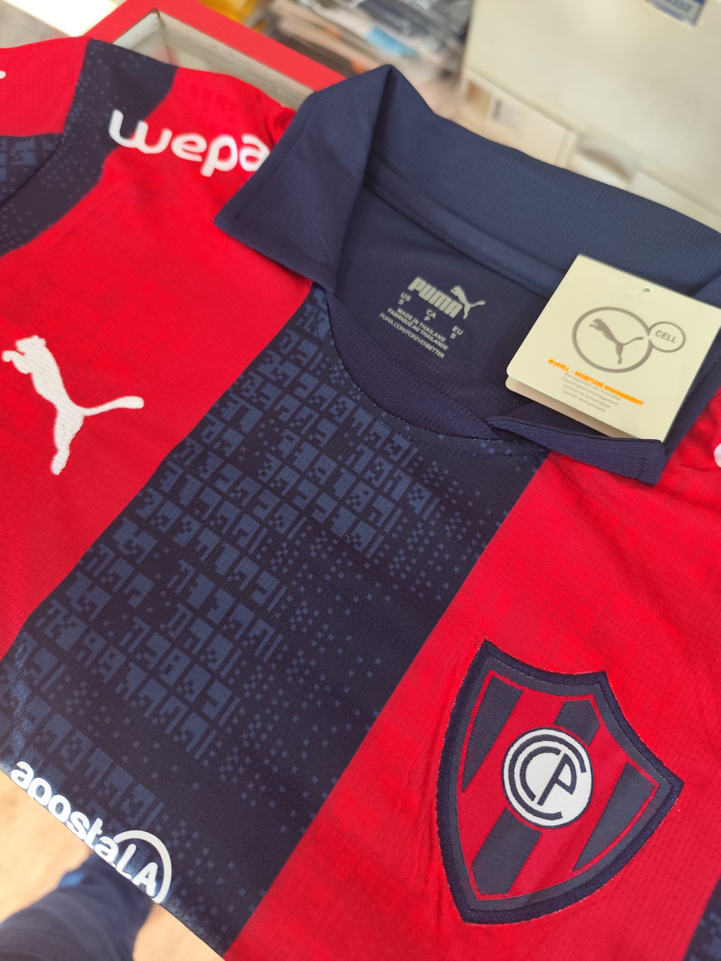 Cerro Porteño Local 2025 Bordado Tailandesa