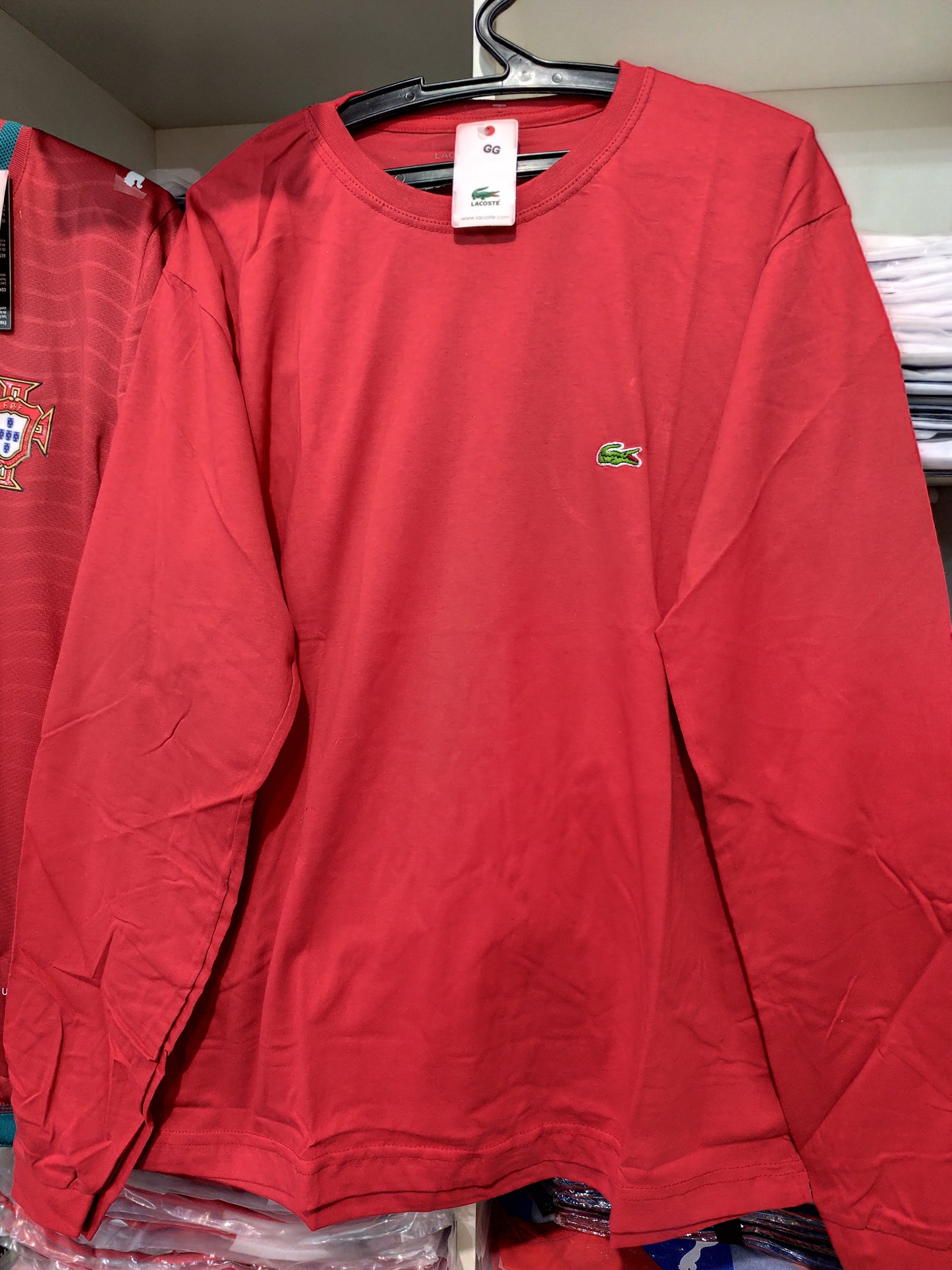 Camiseta Mangas Largas Lacoste