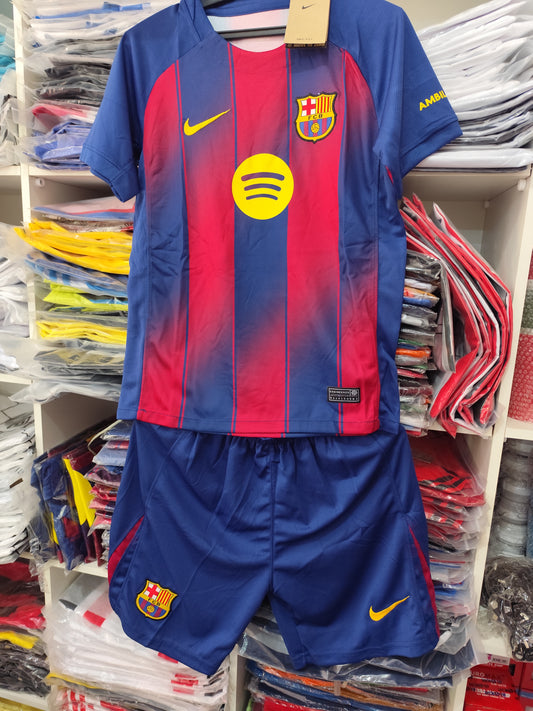 Conjunto Infantil Barcelona Mod 2026 Tailandesa 1.1