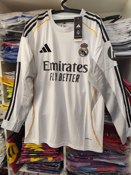 Real Madrid Mod 2026 Mangas Largas Tailandesa 1.1