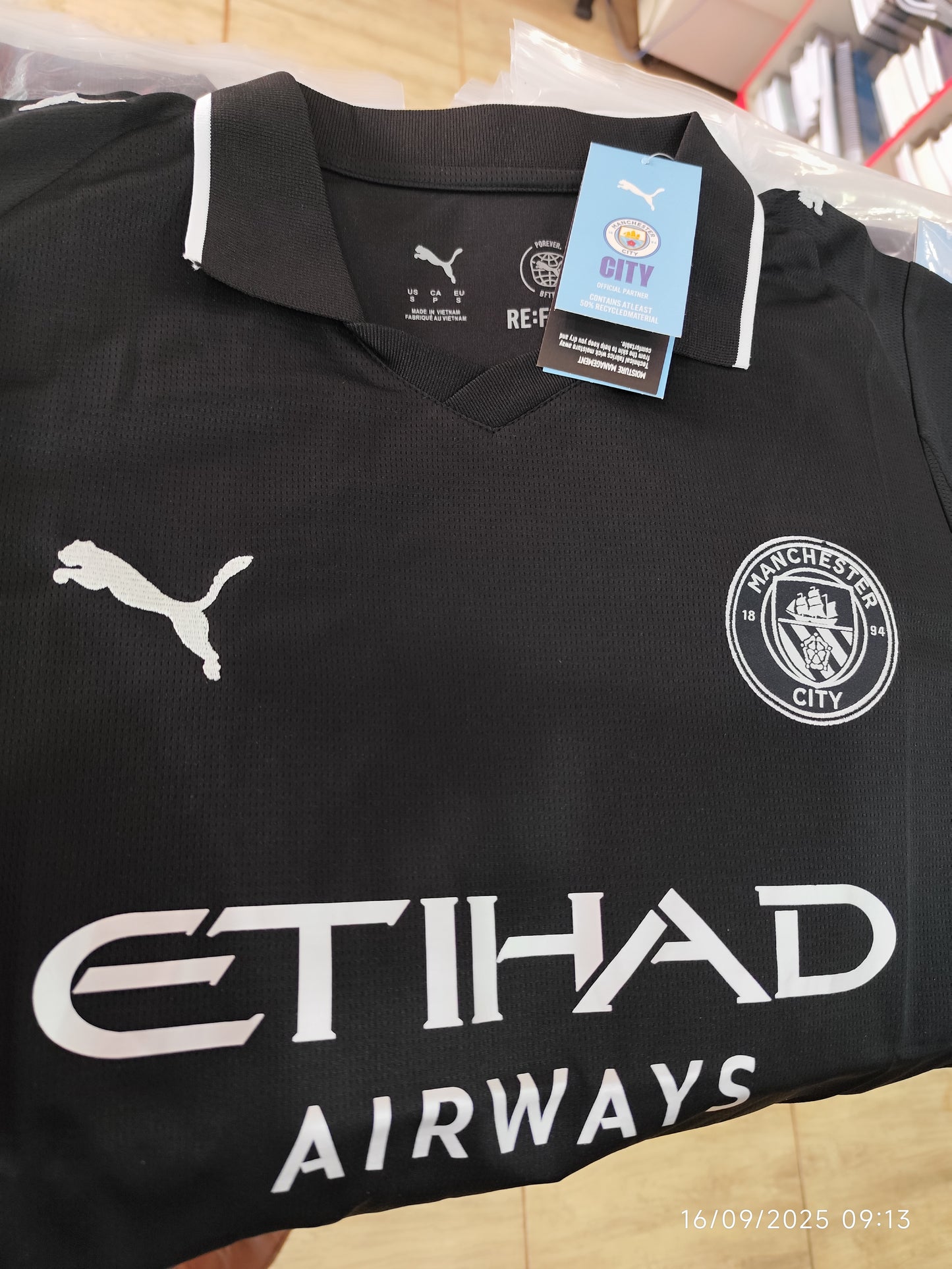 Manchester City Mod 2026 Negro Tailandesa 1.1