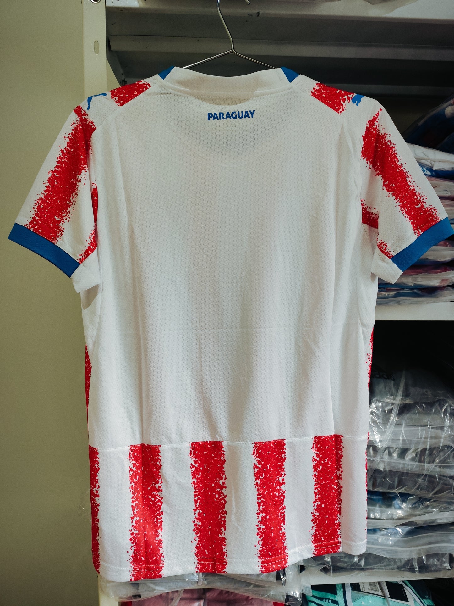 Paraguay Masculino V. Jugador Mundial 2026 Tailandesa 1.1 Logo Termosellado