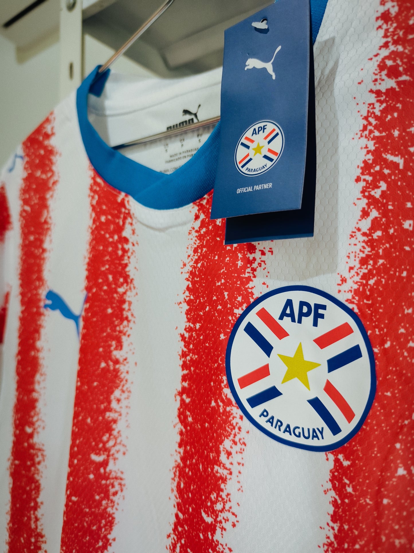 Paraguay Masculino V. Jugador Mundial 2026 Tailandesa 1.1 Logo Termosellado