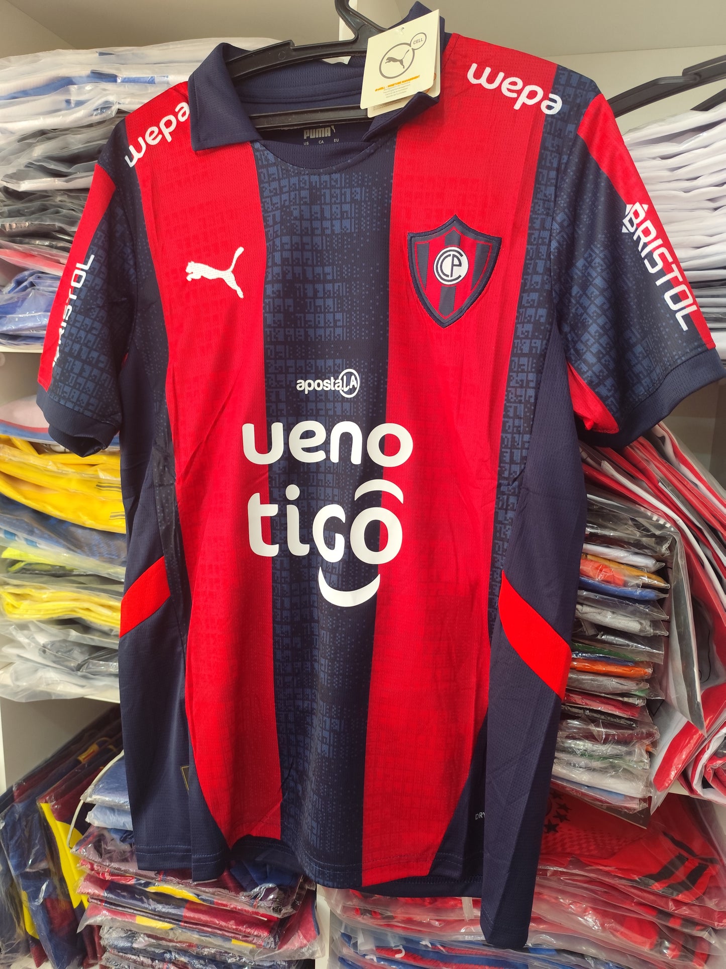 Cerro Porteño Local 2025 Bordado Tailandesa