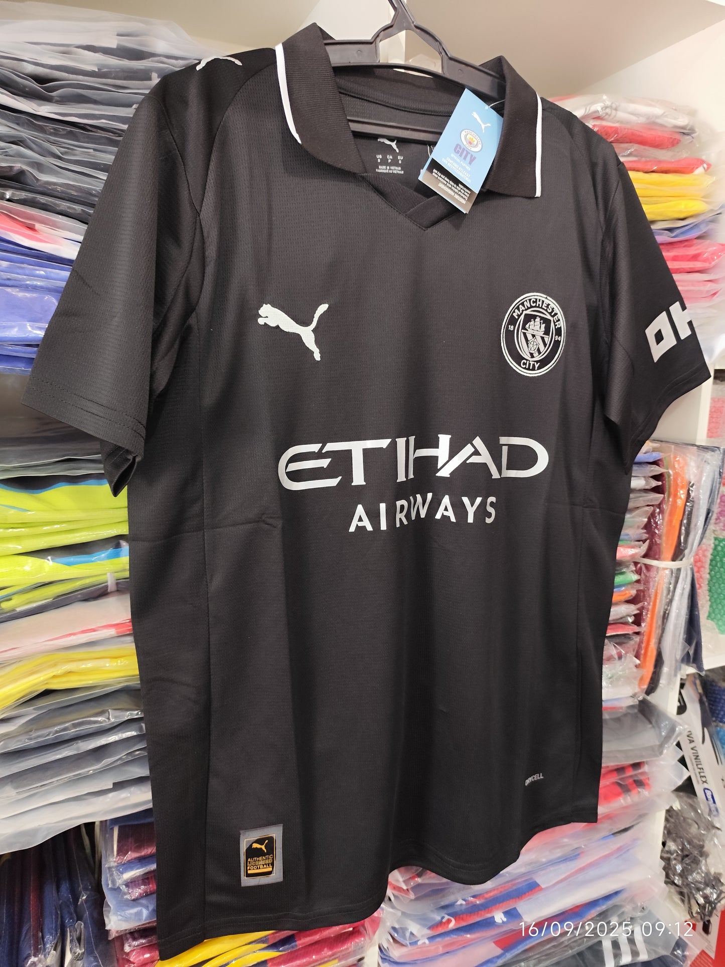 Manchester City Mod 2026 Negro Tailandesa 1.1