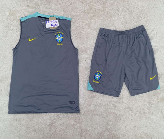 Conjunto Musculosa Brasil Dry Fit