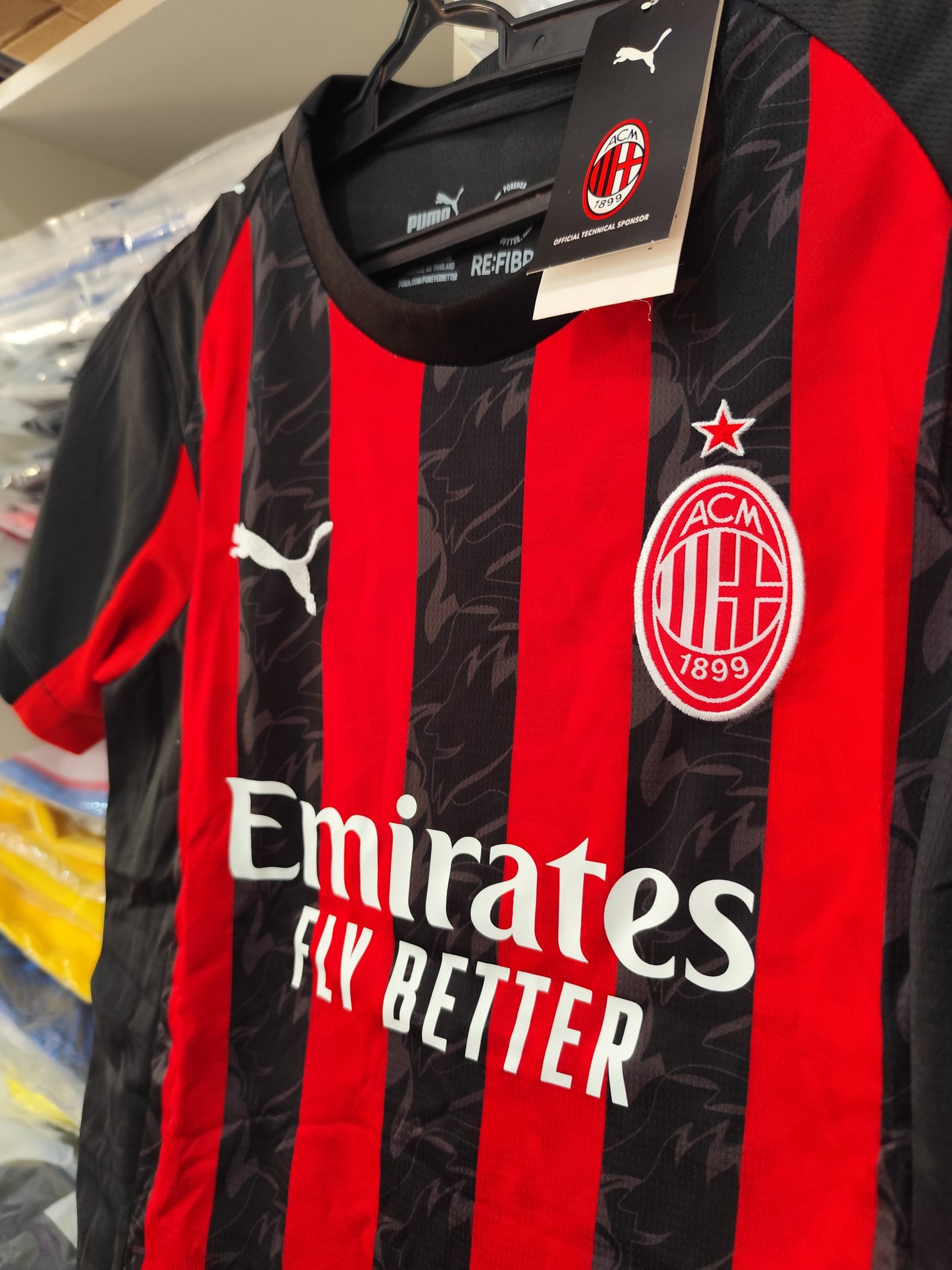 Conjunto Infantil AC Milan Mod 2026 Tailandesa 1.1