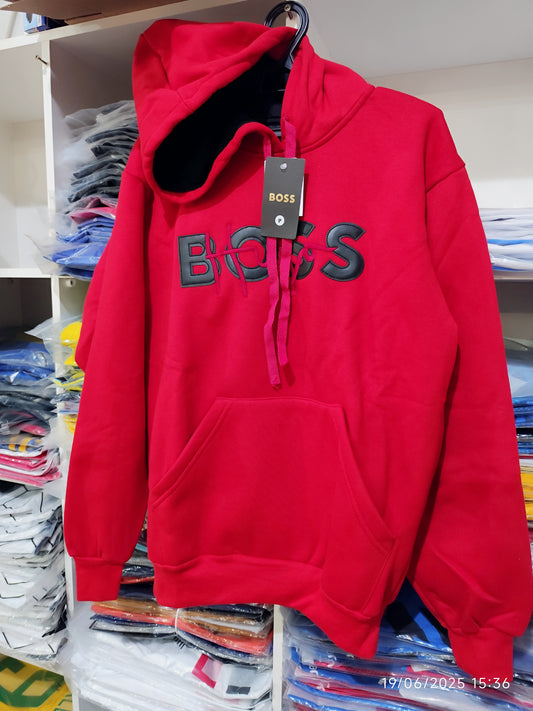 Moleton Hugo Boss 3 Cabos con Capucha primera linea brasilera