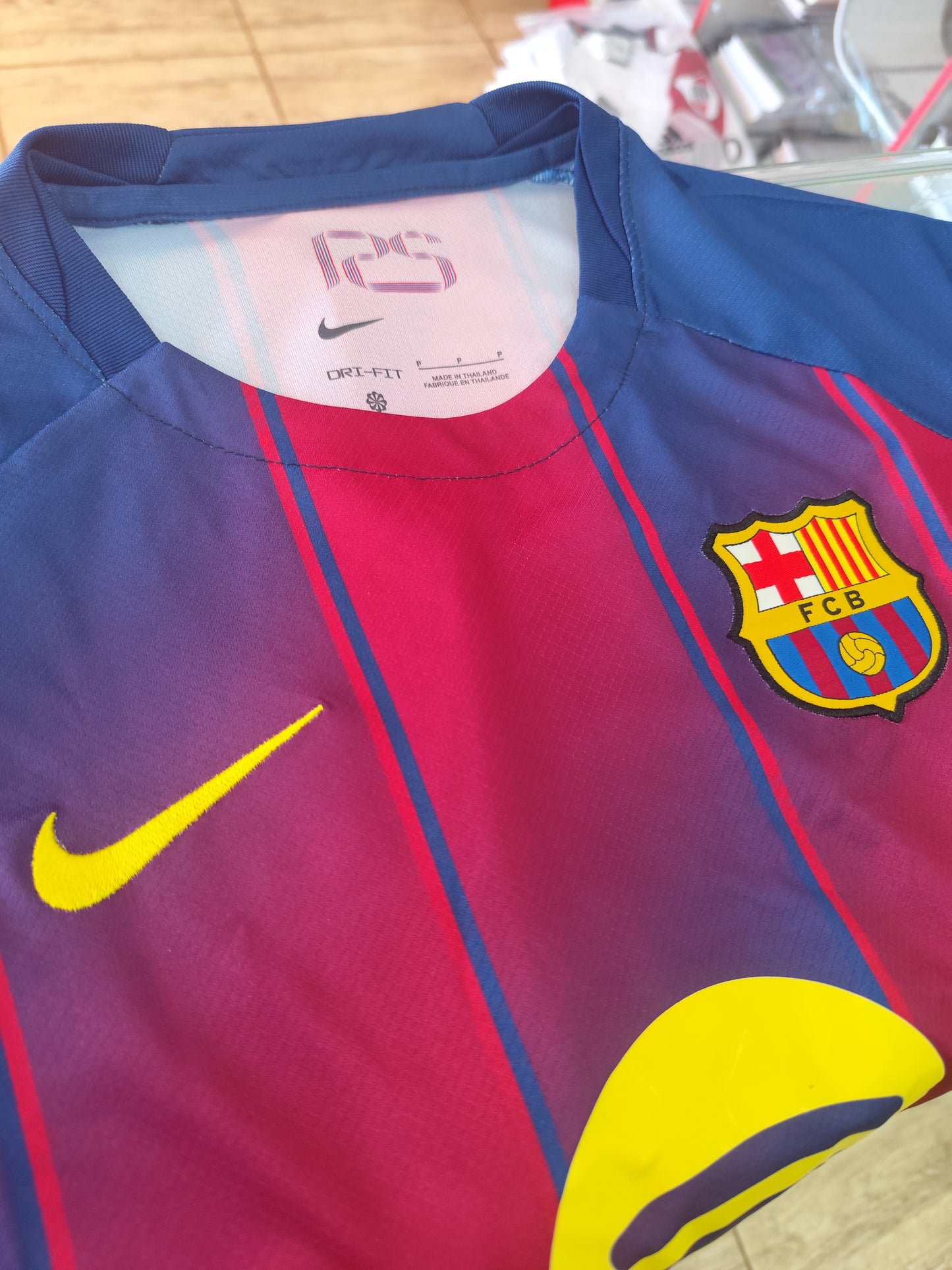 Barcelona Mod 2026 Mangas Largas Tailandesa 1.1