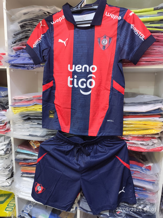 Conjunto Infantil Cerro Porteño 2025 Tailandesa 1.1