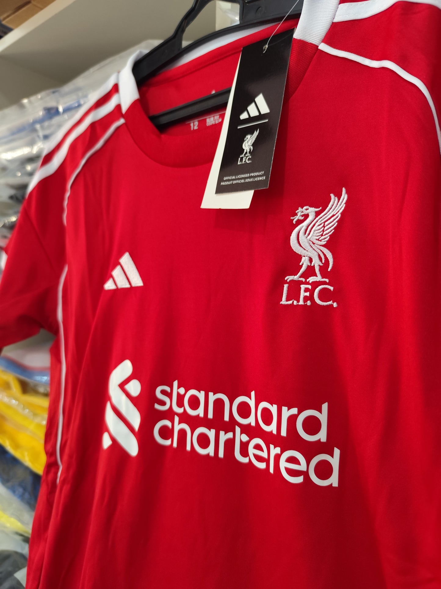 Conjunto Infantil Liverpool Mod 2026 Tailandesa 1.1