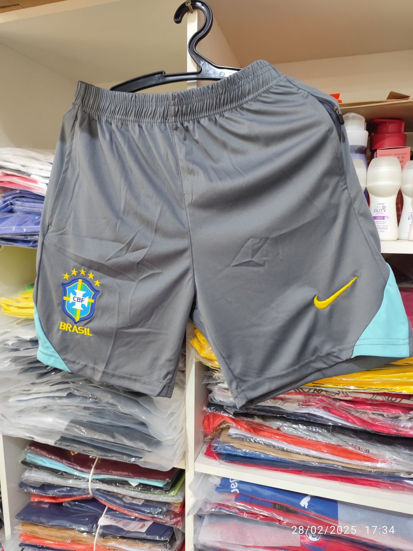 Conjunto Musculosa Brasil Dry Fit