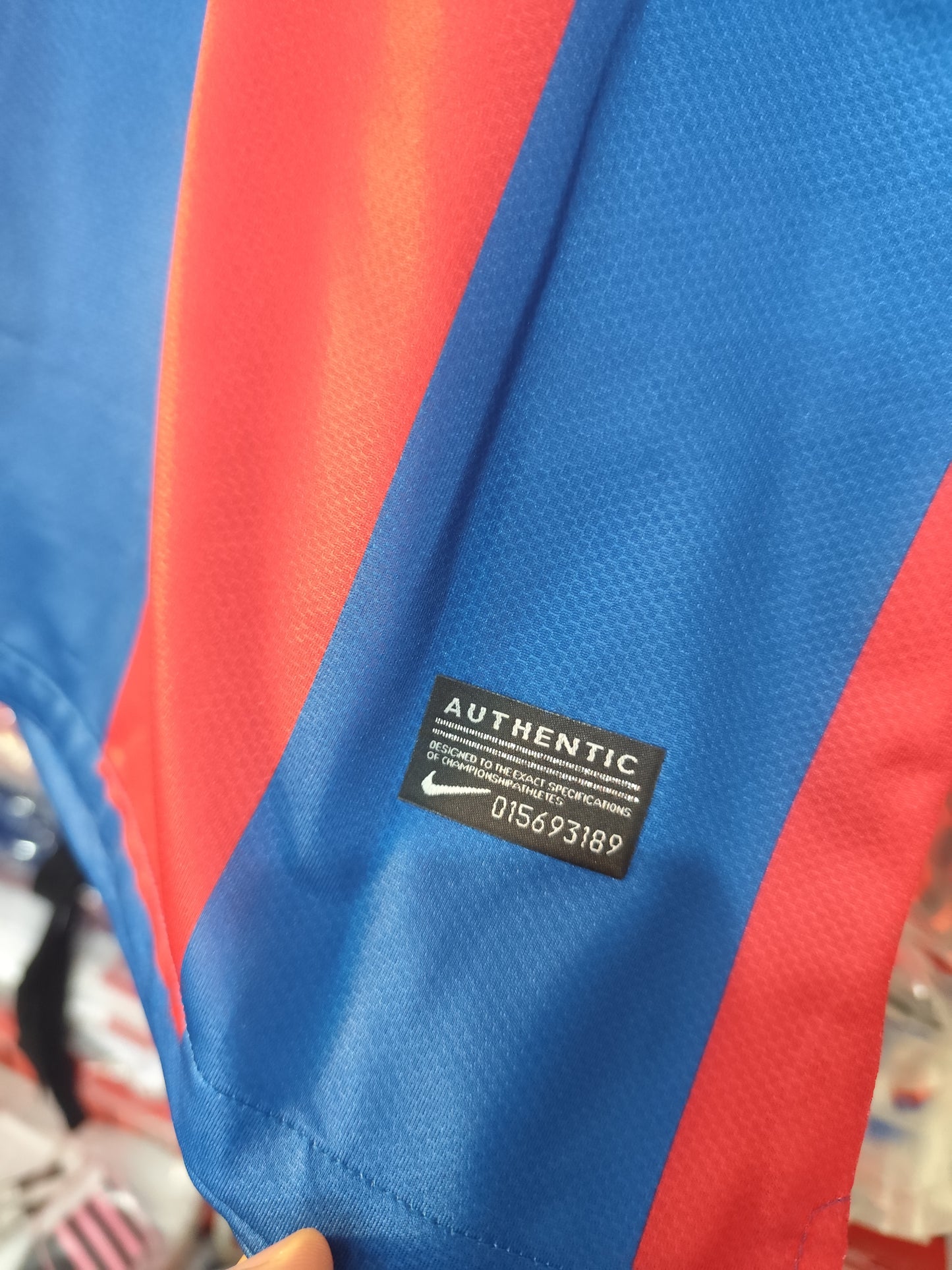 Retro Barcelona Messi 2010/2011 Con Parches Tailandesa 1.1