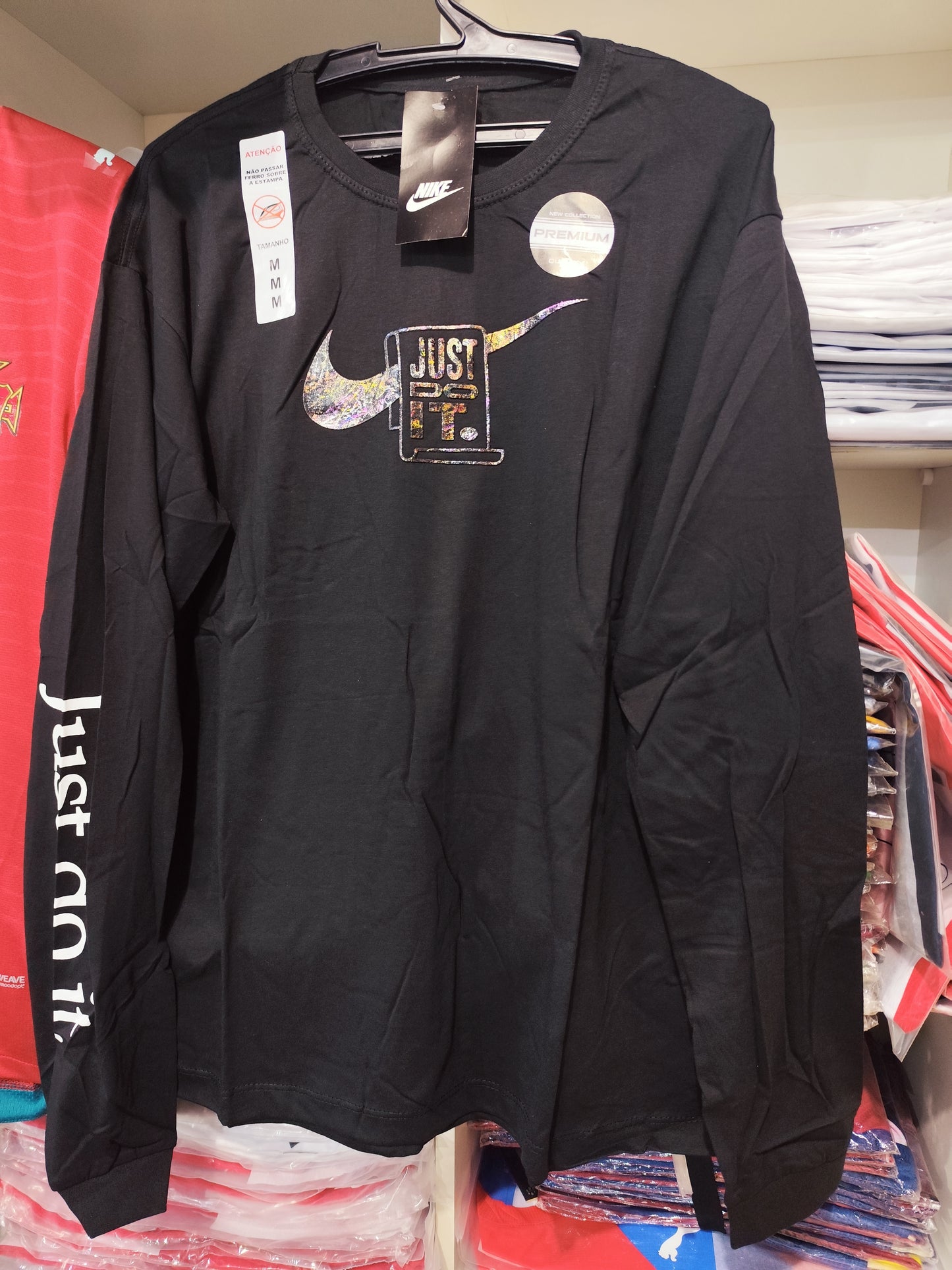 Camiseta Mangas Largas Nike Just