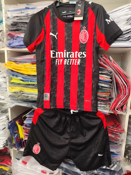Conjunto Infantil AC Milan Mod 2026 Tailandesa 1.1