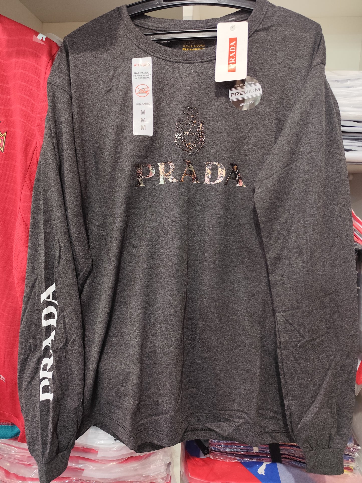 Camiseta Mangas Largas Prada