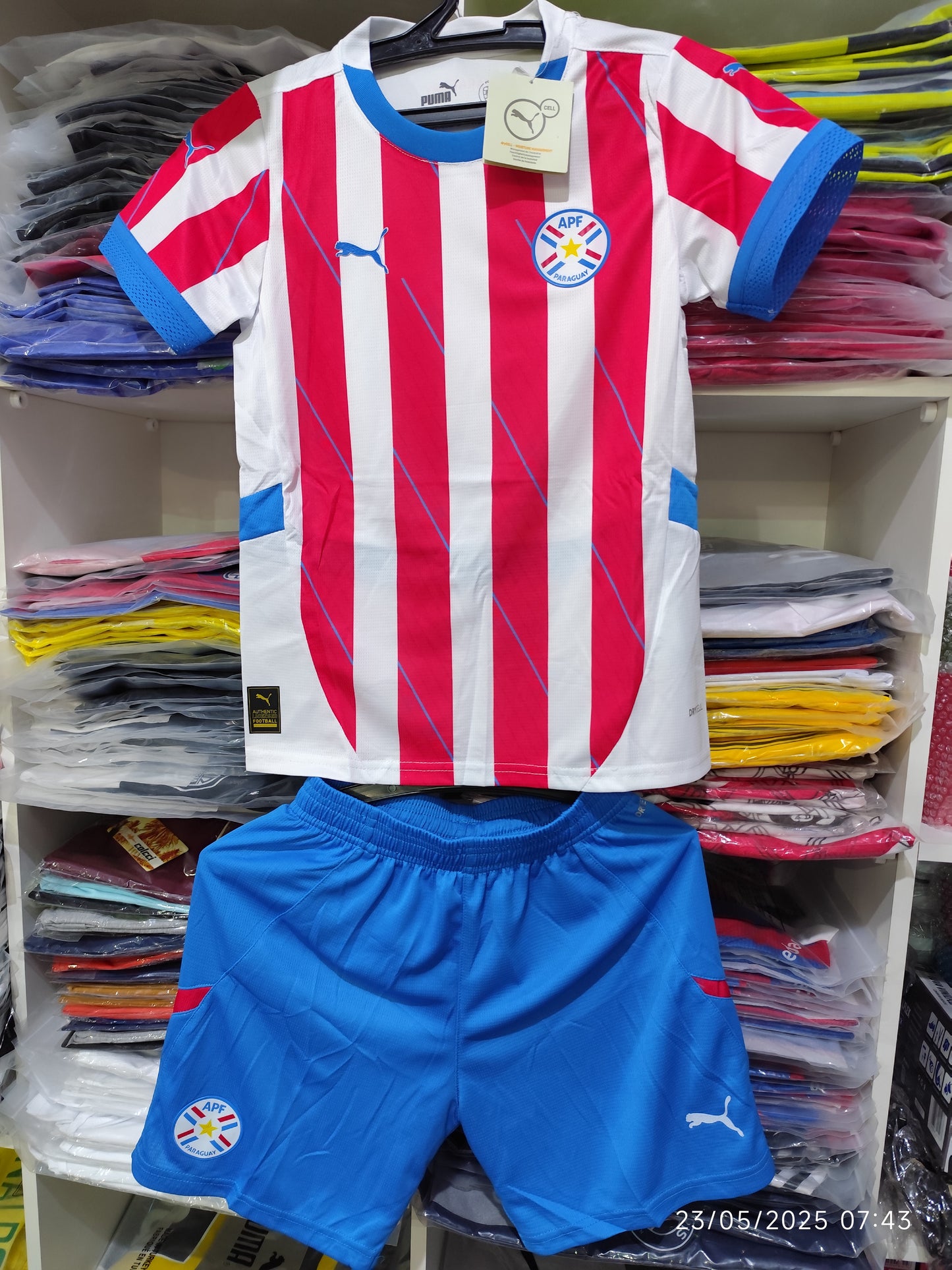 Conjunto Paraguay Infantil Tailandesa 1.1