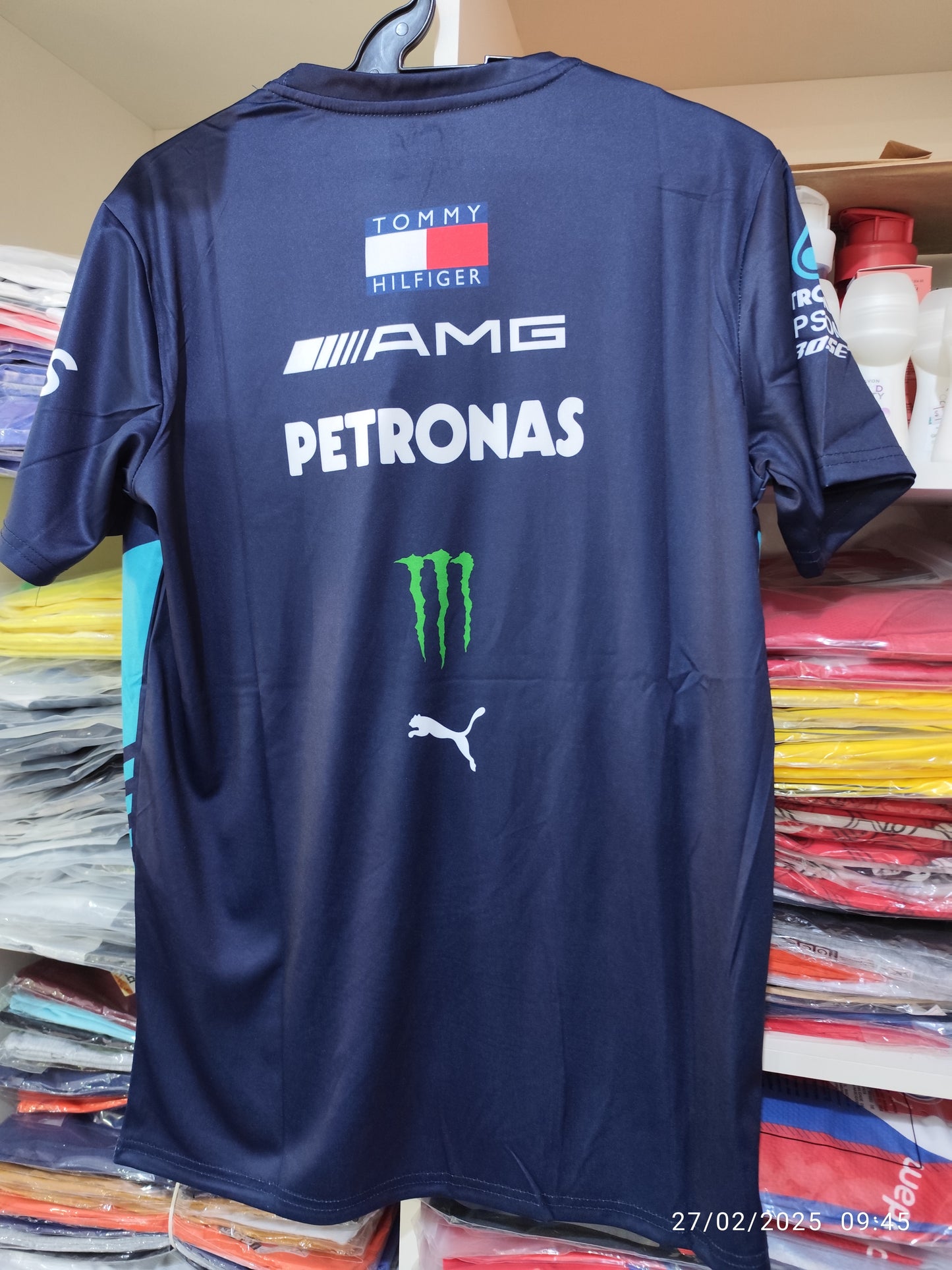 Formula 1 Hamilton Azul Dry Fit